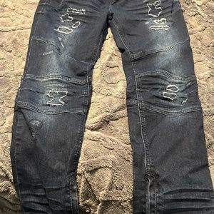 Distressed jeans by lucky & blessed size 16